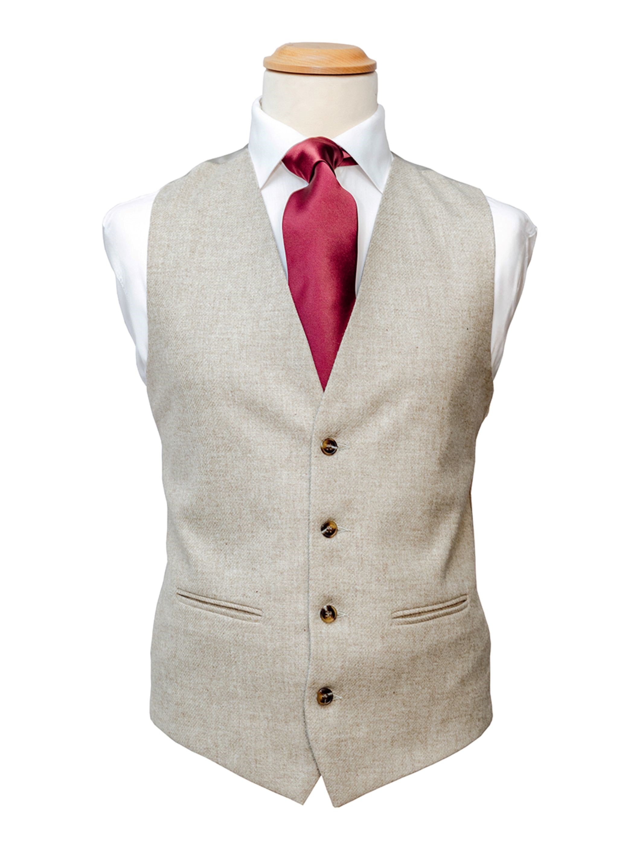 Merino Wheat Waistcoat